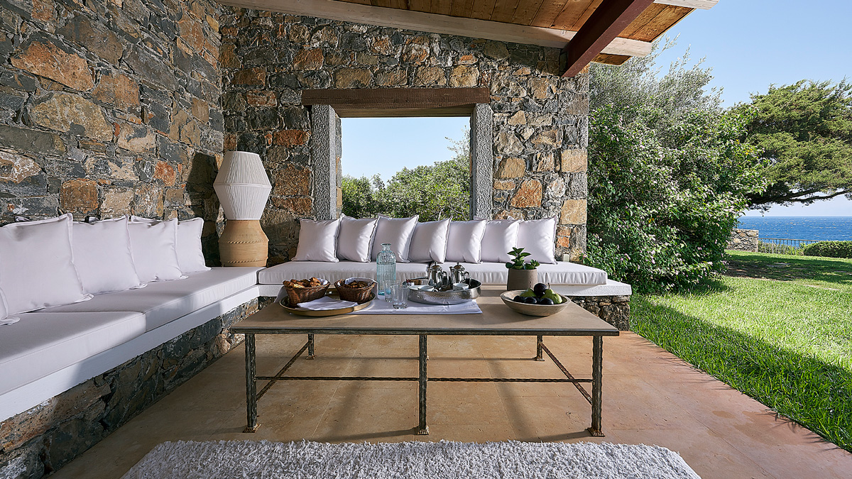 Anemos House 3Bedroom Villa Private Pool Sea Front View