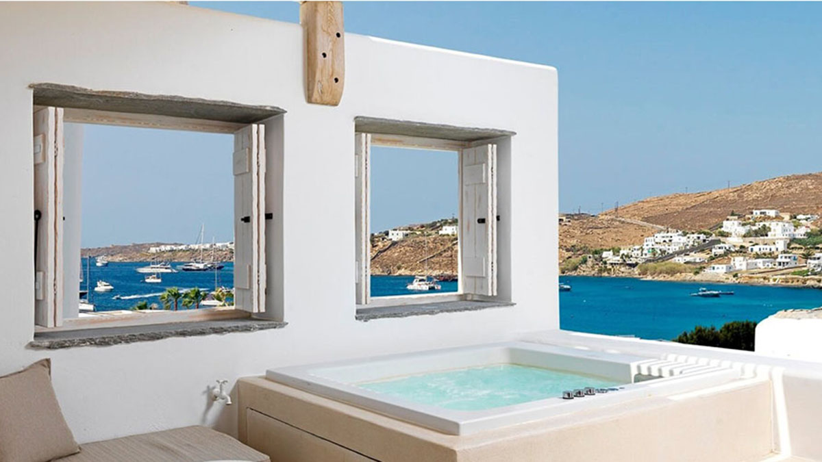 Junior Suite with Outdoor Hot Tub