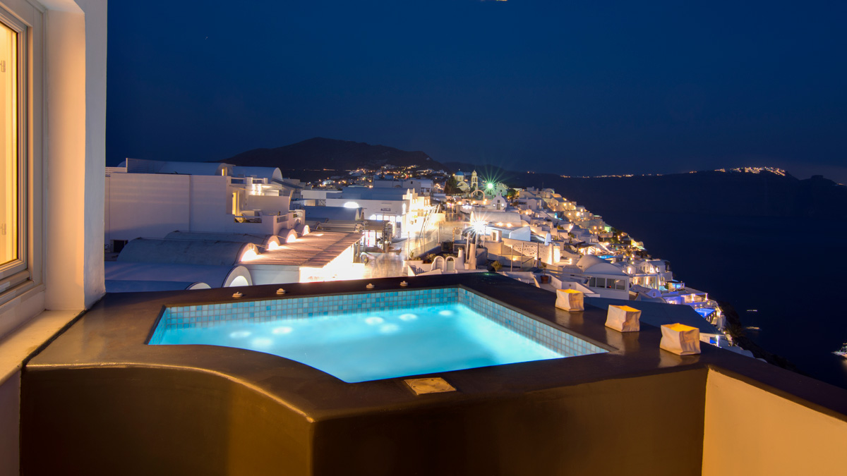 Maisonette with Outdoor Hot Tub Caldera View 