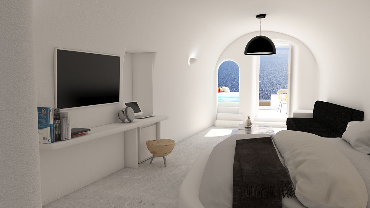 Aphrodite Suite Jacuzzi Sea View